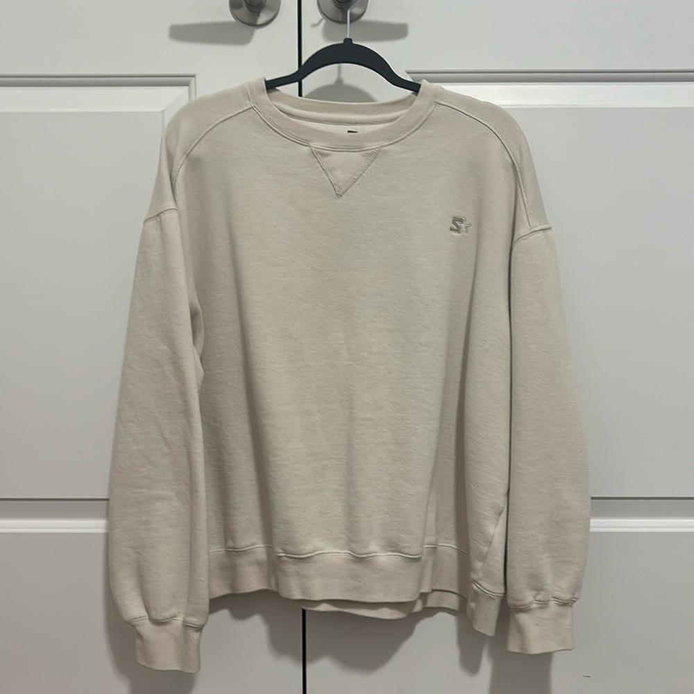 Beige Starter Crewneck Size XL